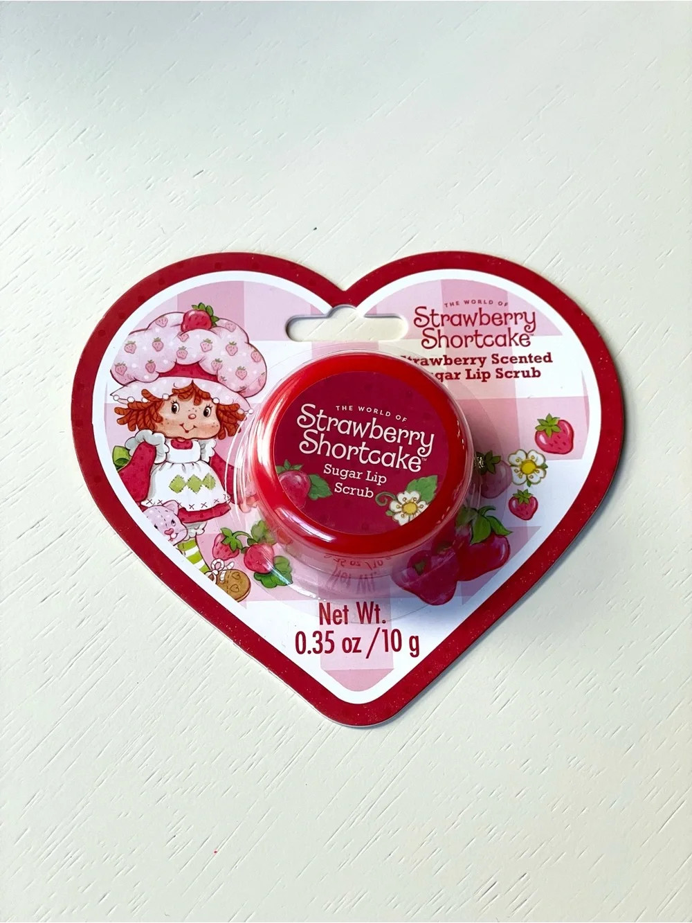 NIP Strawberry Shortcake sugar lip scrub & lip balm duo